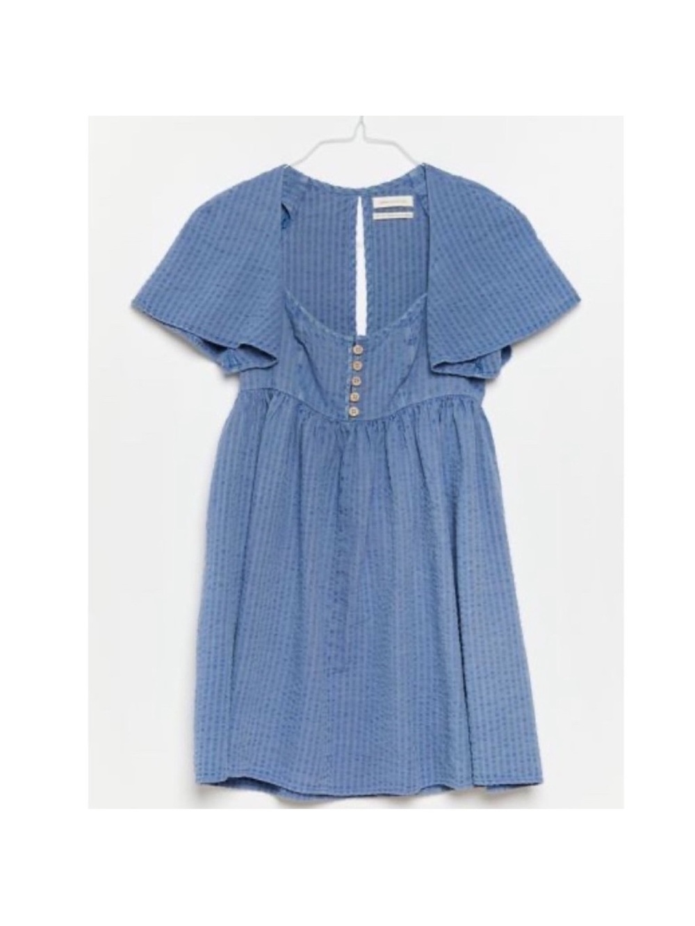 Urban Outfitters Saturday Morning Frock Dress Blue - Picture 11 of 14